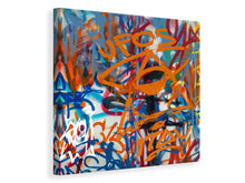 Load image into Gallery viewer, Canvas print Graffiti Ufos