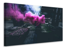 Load image into Gallery viewer, Canvas print Art with smoke