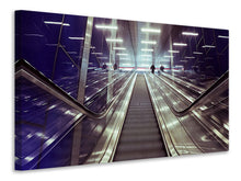Load image into Gallery viewer, Canvas print Modern escalators