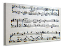 Load image into Gallery viewer, Canvas print Music notes