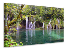 Load image into Gallery viewer, Canvas print Plitvice Lakes National Park
