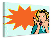 Load image into Gallery viewer, Canvas print Oh!