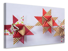 Load image into Gallery viewer, Canvas print Star origami