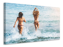 Load image into Gallery viewer, Canvas print Beach beauties