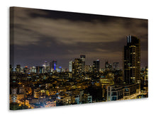 Load image into Gallery viewer, Canvas print Tel Aviv in the evening