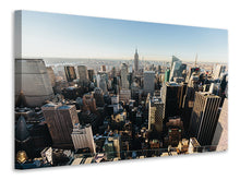 Load image into Gallery viewer, Canvas print Over the roofs of NYC