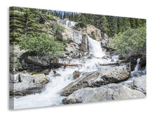 Load image into Gallery viewer, Canvas print Wild waterfall in the forest