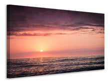 Load image into Gallery viewer, Canvas print Wonderful sunset on the horizon