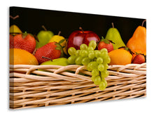 Load image into Gallery viewer, Canvas print XL fruit basket