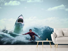 Load image into Gallery viewer, Photo Wallpaper Attention shark!