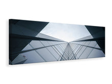Load image into Gallery viewer, Panoramic Canvas Print Glass architecture