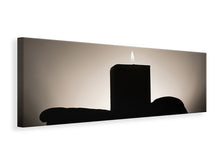 Load image into Gallery viewer, Panoramic Canvas Print Aroma candle