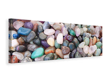 Load image into Gallery viewer, Panoramic Canvas Print Colorful gems