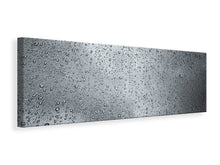 Load image into Gallery viewer, Panoramic Canvas Print Dark raindrops on the wall