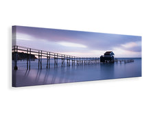 Load image into Gallery viewer, Panoramic Canvas Print A house on the water