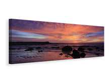 Load image into Gallery viewer, Panoramic Canvas Print Colorful sunset