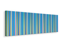 Load image into Gallery viewer, Panoramic Canvas Print Colored stripes