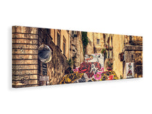 Load image into Gallery viewer, Panoramic Canvas Print Graffiti in Sicily