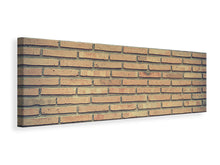Load image into Gallery viewer, Panoramic Canvas Print Classic brick wall