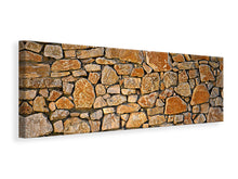 Load image into Gallery viewer, Panoramic Canvas Print Nature stone wall