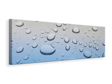Load image into Gallery viewer, Panoramic Canvas Print Raindrop in XXL