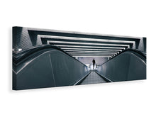 Load image into Gallery viewer, Panoramic Canvas Print Escalator downhill