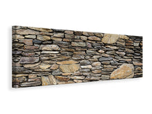 Load image into Gallery viewer, Panoramic Canvas Print Stone construction art