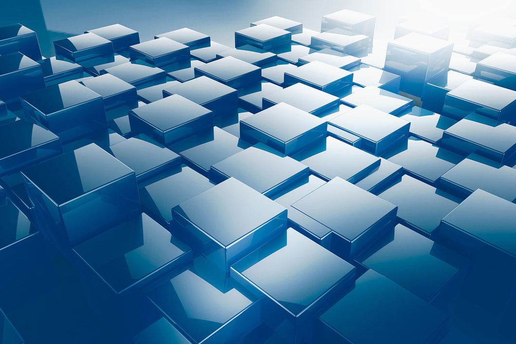 Photo Wallpaper 3D-Cubes