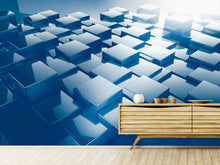 Load image into Gallery viewer, Photo Wallpaper 3D-Cubes
