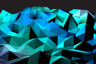 Photo Wallpaper 3D Diamonds