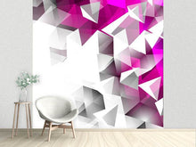 Load image into Gallery viewer, Photo Wallpaper 3D Crystals Pink
