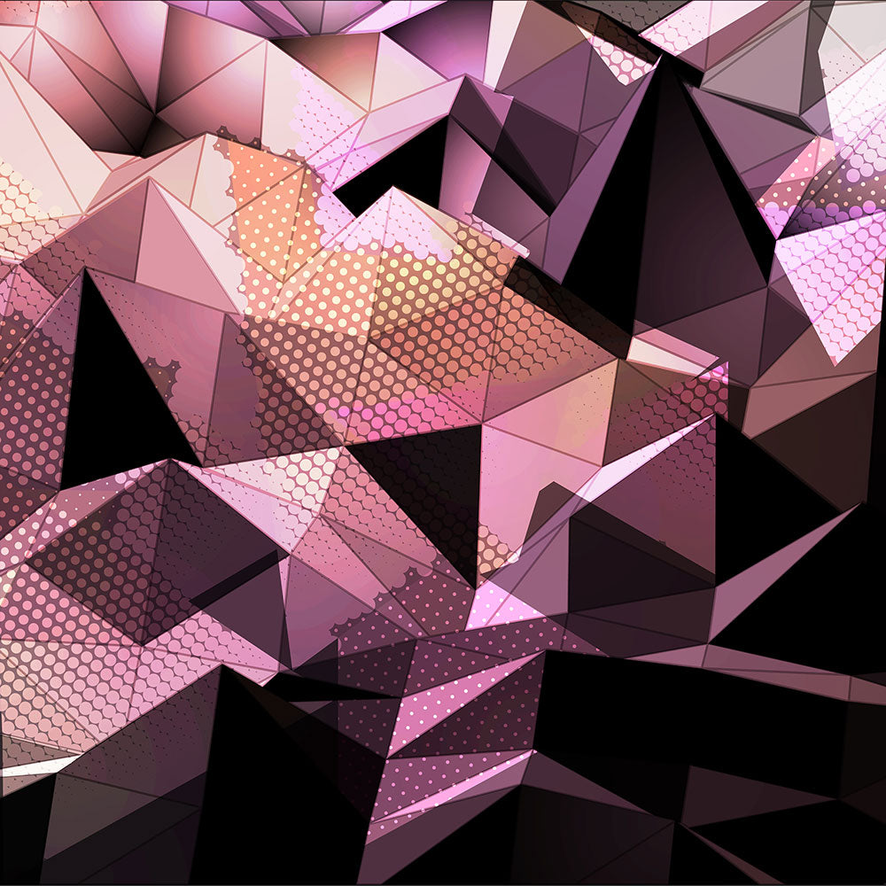 Photo Wallpaper 3D Crystal Structure