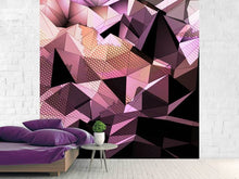 Load image into Gallery viewer, Photo Wallpaper 3D Crystal Structure
