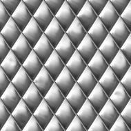 Photo Wallpaper 3D Lozenges Silver-Grey