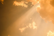 Photo Wallpaper Evening Sky