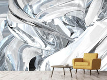 Load image into Gallery viewer, Photo Wallpaper Abstract Glass Webs
