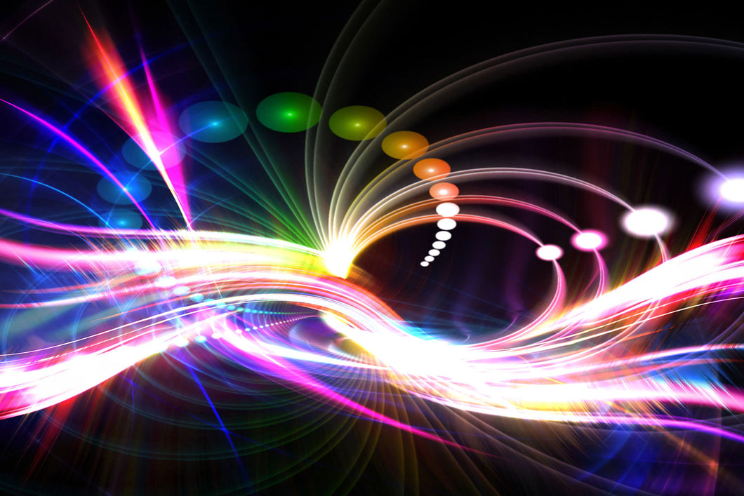 Photo Wallpaper Abstract Light Reflections