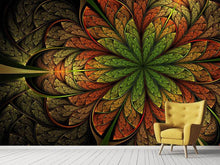 Load image into Gallery viewer, Photo Wallpaper Abstract Floral Pattern
