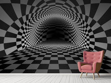 Load image into Gallery viewer, Photo Wallpaper Abstract Chessboard
