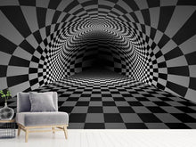 Load image into Gallery viewer, Photo Wallpaper Abstract Chessboard
