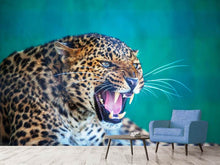 Load image into Gallery viewer, Photo Wallpaper Attention Leopard
