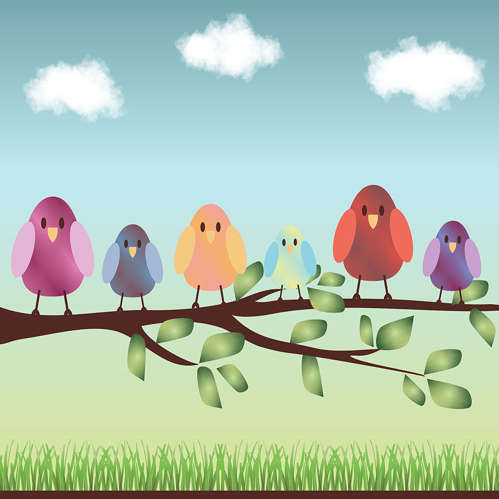 Photo Wallpaper All Birds Are Already There