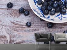 Load image into Gallery viewer, Photo Wallpaper Blueberries
