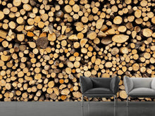 Load image into Gallery viewer, Photo Wallpaper Firewood
