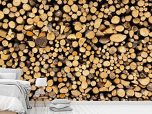 Load image into Gallery viewer, Photo Wallpaper Firewood
