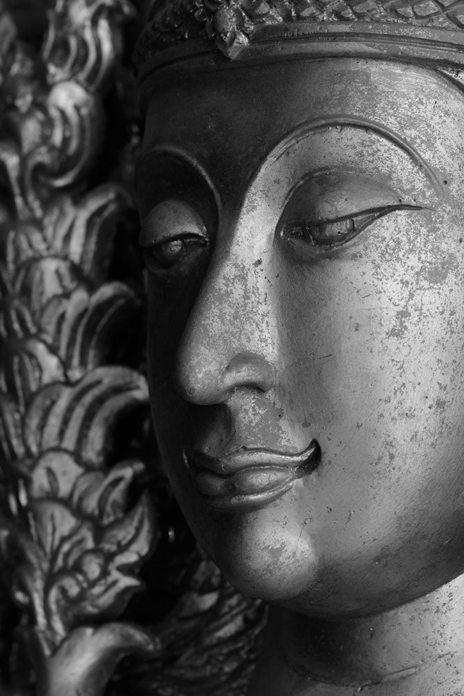 Photo Wallpaper Buddha Close Up