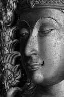 Photo Wallpaper Buddha Close Up