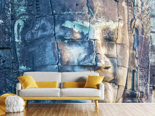 Load image into Gallery viewer, Photo Wallpaper Buddha in Rock
