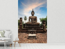Load image into Gallery viewer, Photo Wallpaper Buddha Statue at Dusk
