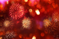 Photo Wallpaper Colorful Fireworks